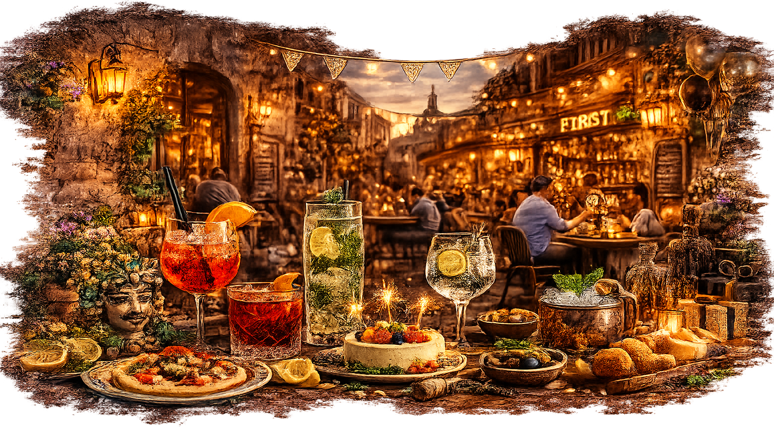 Cucina, cocktail e atmosfera nel centro storico di Catania
