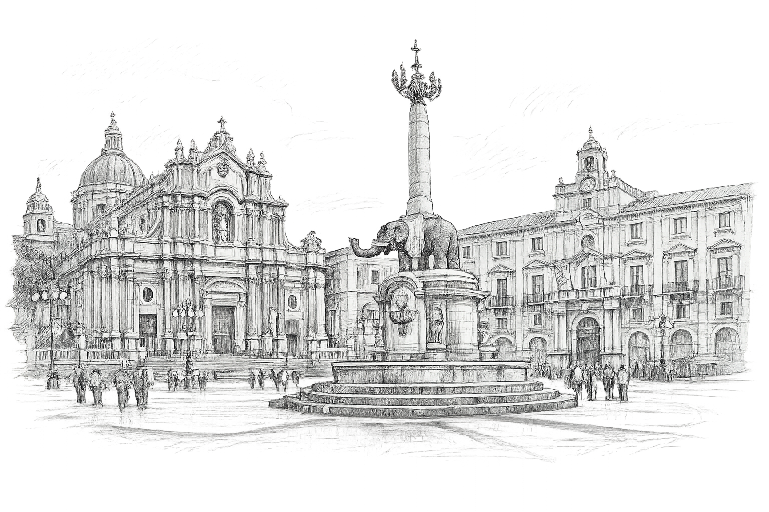 Piazza Duomo Catania - FIRST nel centro storico