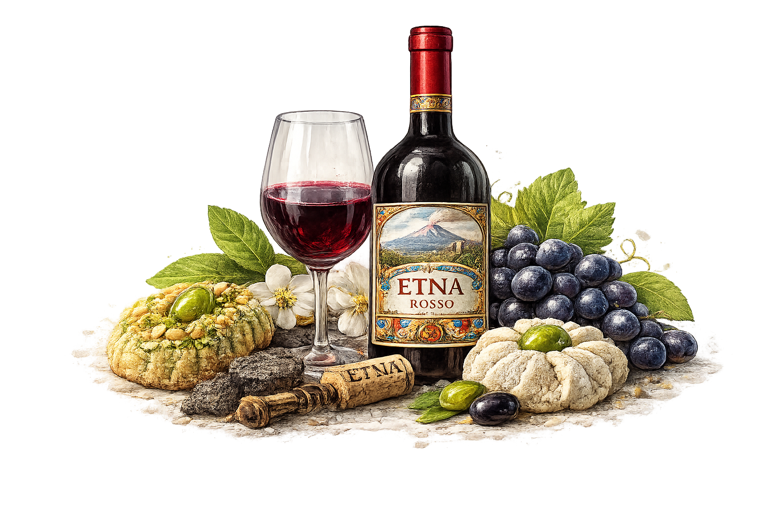 Vino rosso dell'Etna